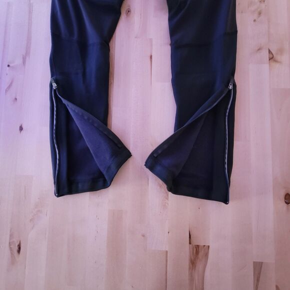 The North Face Mens Running Tights L Black VaporWick  Zipper Pocket Reflective - Picture 5 of 15